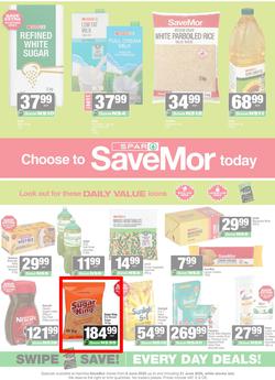 SPAR SaveMor Namibia : Score More Spend Less (08 June - 21 June 2026), page 1