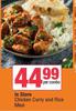 In Store Chicken Curry And Rice Meal-Per Combo