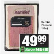Hartlief Pastrami-125g