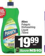 Albex Polagric Dishwashing Liquid-750ml