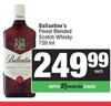 Ballantine's Finest Blended Scotch Whisky-750ml