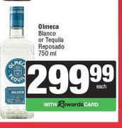 Olmeca Blanco Or Tequila Reposado-750ml