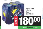 Flying Fish Lemon Cans-For 2 x 6 x 500ml