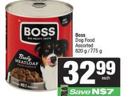 Boss Dog Food Assorted-820g/775g-Each