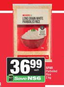 Spar Parboiled Rice-2Kg