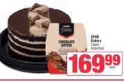 Spar Bakery Cakes Assorted-Each