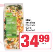 Spar Freshline Soup Mix Assorted-600g