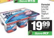 Parmalat Smooth Low Fat Dairy Yoghurt Assorted-6s Per Pack