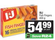 I&J Fish Fingers-400g Per Pack