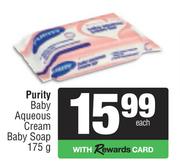 Purity Baby Aqueous Cream Baby Soap-175g