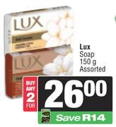 Lux Soap Assorted-For Any 2 x 150g