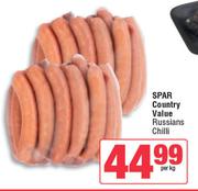 Spar Country Value Russians Chilli-Per Kg