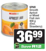 Spar Smooth Apricot Or Mixed Fruit Jam-900g
