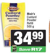 Moir's Custard Powder Refill-500g