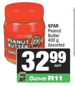 Spar Peanut Butter Assorted-400g