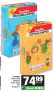 SaveMor Disposable Nappies Value Pack S/M/L/XL-50s Per Pack