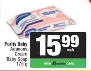 Purity Baby Aqueous Cream Baby Soap-175g
