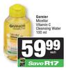 Garnier Micellar Vitamin C Cleansing Water-100ml