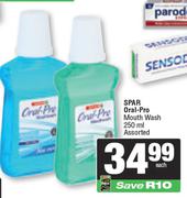 Spar Oral Pro Mouth Wash-250ml