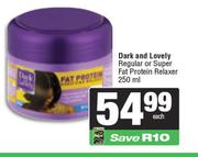 Dark & Lovely Regular Or Super Fat Protein Relaxer-250ml