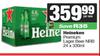 Heineken Premium Lager Beer NRB-24 x 330ml