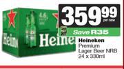 Heineken Premium Lager Beer NRB-24 x 330ml