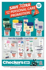 Checkers KwaZulu-Natal : Personal Care Promotion (21 May - 07 June 2026)