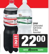 Spar Carbonated Soft Drink Assorted-For 2 x 2L