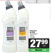 Home Care By Spar Thick Bleach Assorted-750ml