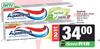 Aquafresh Fresh & Mint,Herbal Lemon Mint Or Mild & Minty Assorted-For 2 x 100ml