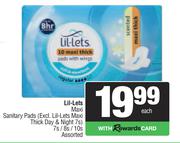 Lil-Lets Maxi Sanitary Pads-7s/8s/10s