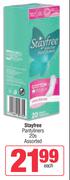 Stayfree Pantyliners Assorted-20s