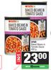 Spar Baked Beans In Tomato Sauce-For 2 x 400g