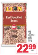 Lion Red Speckled Sugar Beans-500g