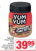 Yum Yum Peanut Butter 400g (Incl Caramel Or Chocolate Dreams 380g/390g)-Each