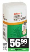 Spar White Sugar-2.5Kg