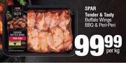 Spar Tender & Tasty Buffalo Wings BBQ & Peri Peri-Per Kg