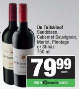 Du Toitskloof Sandsteen,Cabernet Sauvignon,Merlot,Pinotage Or Shiraz-750ml Each