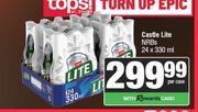 Castle Lite NRBs-24 x 330ml Per Case