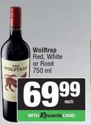 Wolftrap Red, White Or Rose-750ml