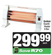 Goldair Quartz Heater 3 Bar
