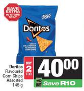Doritos Flavoured Corn Chips Assorted-For 2 x 145g