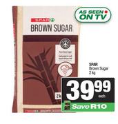 Spar Brown Sugar-2Kg