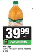 Fair Cape 100% Fruit Juice Blend Assorted-2L