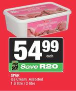 Spar Ice Cream Assorted-1.8L/2L