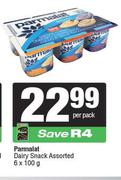 Parmalat Dairy Snack Assorted-6 x 100g