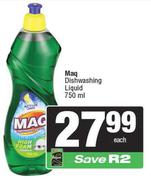 Maq Dishwashing Liquid-750ml