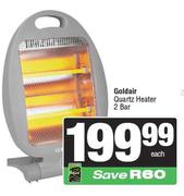 Goldair Quartz Heater 2 Bar