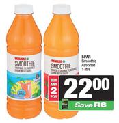 Spar Smoothie Assorted-For 2 x 1L