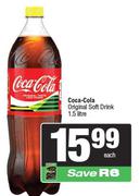 Coca Cola Original Soft Drink-1.5L